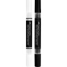 LOT DE 2 FEUTRES ACRYLIQUES FABER CASTEL BLANC / NOIR DOUBLE POINTES