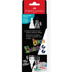 LOT DE 2 FEUTRES ACRYLIQUES...