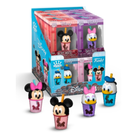 Figurines bubble tea - Mickey et ses amis - Disney
