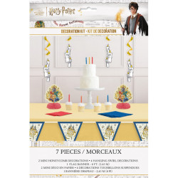 Kit de décoration 7 pièces Harry Potter