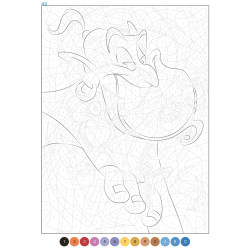 COLORIAGE - Grand Bloc Disney Trompe-l'oeil cahier