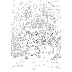 Coloriage 4 saisons cahier disney