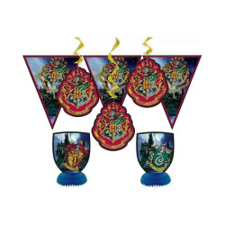 Kit de décoration 7 pièces Hogwarts - HARRY POTTER