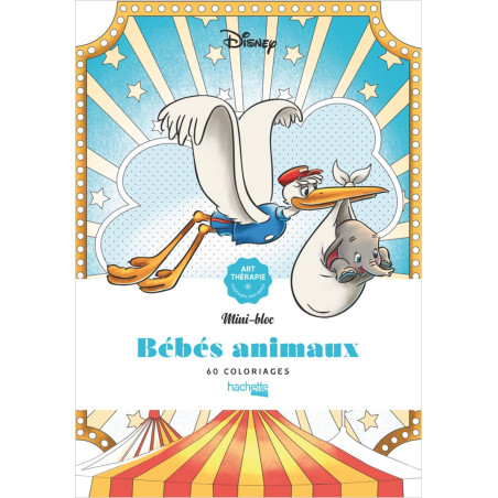 Coloriage bloc bébé animaux disney cahier