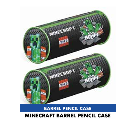 Trousse à crayon barrel - Minecraft