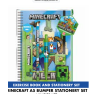 Set de papeterie A5 - Minecraft