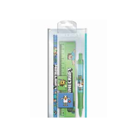 Set de papeterie - Minecraft