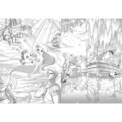 Coloriage L'art du coloriage Manga Disney Cahier