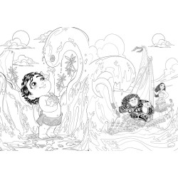 Coloriage L'art du coloriage Manga Disney Cahier