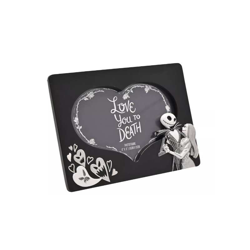 Cadre photo 3D - Love u to death - Etrange Noel de Mr Jack - Disney