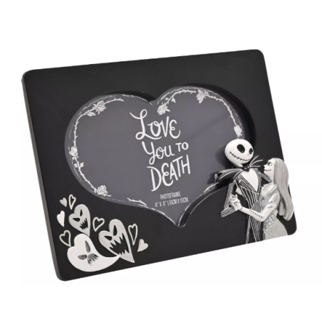 Cadre photo 3D - Love u to death - Etrange Noel de Mr Jack - Disney