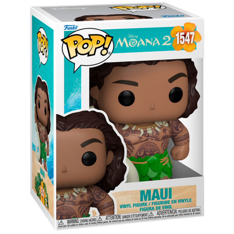 VAIANA 2 - FIGURINE FUNKO POP Disney N° 1547 - Maui