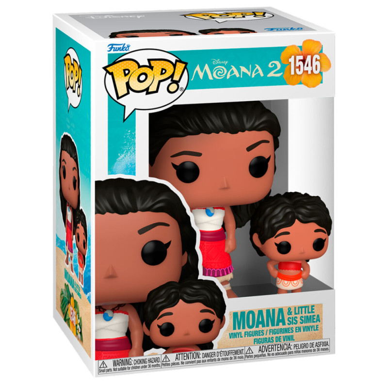 VAIANA 2 - FIGURINE FUNKO POP N° 1546 - Vaiana et Simea