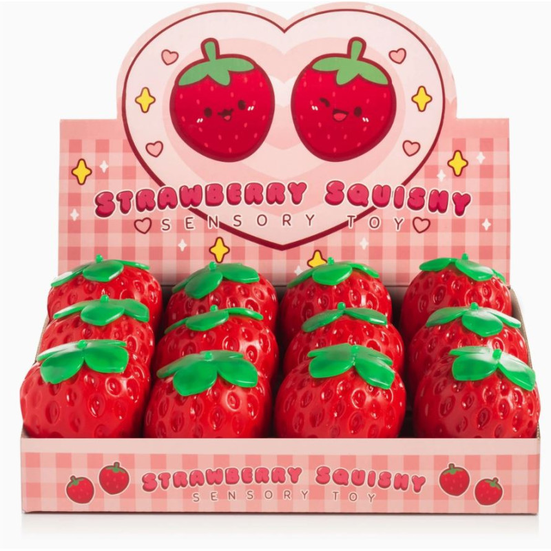 Squishy Fraise anti-stress