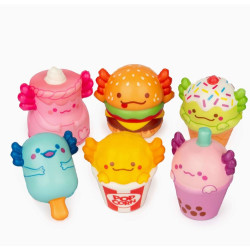 Mini Squishy Axolotl food...
