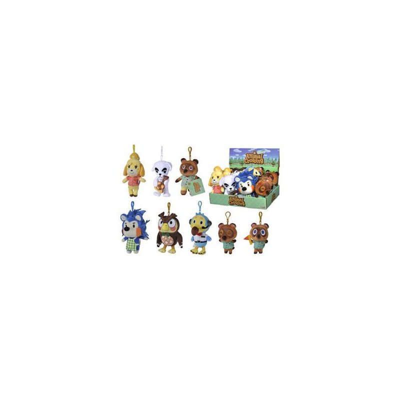 BLIND BAG PELUCHE PORTE-CLES ANIMAL CROSSING