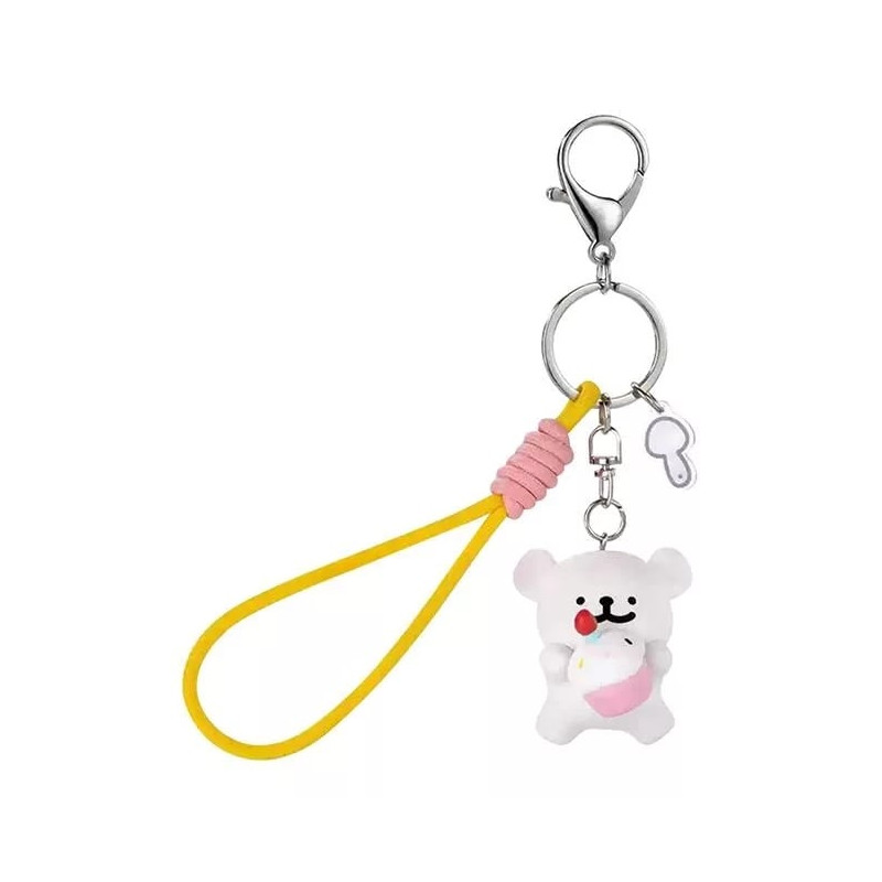 PORTE-CLEFS MALTESE CUPCAKE