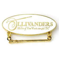 HARRY POTTER - Enseigne Olivanders - Carte de Voeux avec Pin's