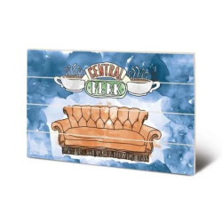 Impression sur bois Canapé Central Perk