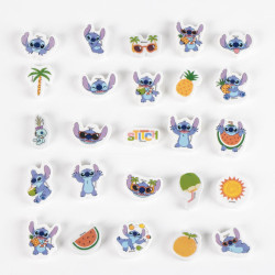 STITCH - Summer - Pack de 25 Gommes disney