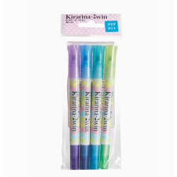 Set de 4 marqueurs à base...