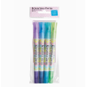 Set de 4 marqueurs à base d'eau double pointes thème Aqua senteur
