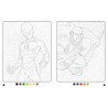 SPIDER-MAN - Coloriages magiques - Trompe-l'oeil (7+) - Héros contre Vilains - MARVEL