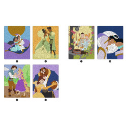 DISNEY PRINCESSES - Mes Coloriages Magiques - Mystères (7+) - Love Stories