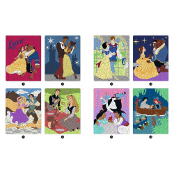 DISNEY PRINCESSES - Mes Coloriages Magiques - Mystères (7+) - Love Stories