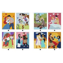 DISNEY PRINCESSES - Mes Coloriages Magiques - Mystères (7+) - Love Stories