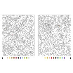 DISNEY PRINCESSES - Mes Coloriages Magiques - Mystères (7+) - Love Stories