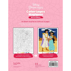 DISNEY PRINCESSES - Mes Coloriages Magiques - Mystères (7+) - Love Stories