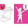ALERTE ROUGE - Mes Coloriages avec Stickers - Disney Pixar