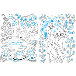 Coloriage DISNEY - Scènes magiques