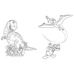 DISNEY - Maxi Colo - Dinosaures