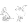 DISNEY - Maxi Colo - Dinosaures