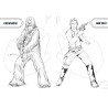 Coloriage STAR WARS - Maxi Colo