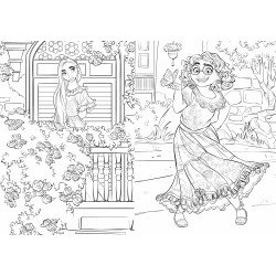 ENCANTO, LA FANTASTIQUE FAMILLE MADRIGAL - Maxi Colo - Disney