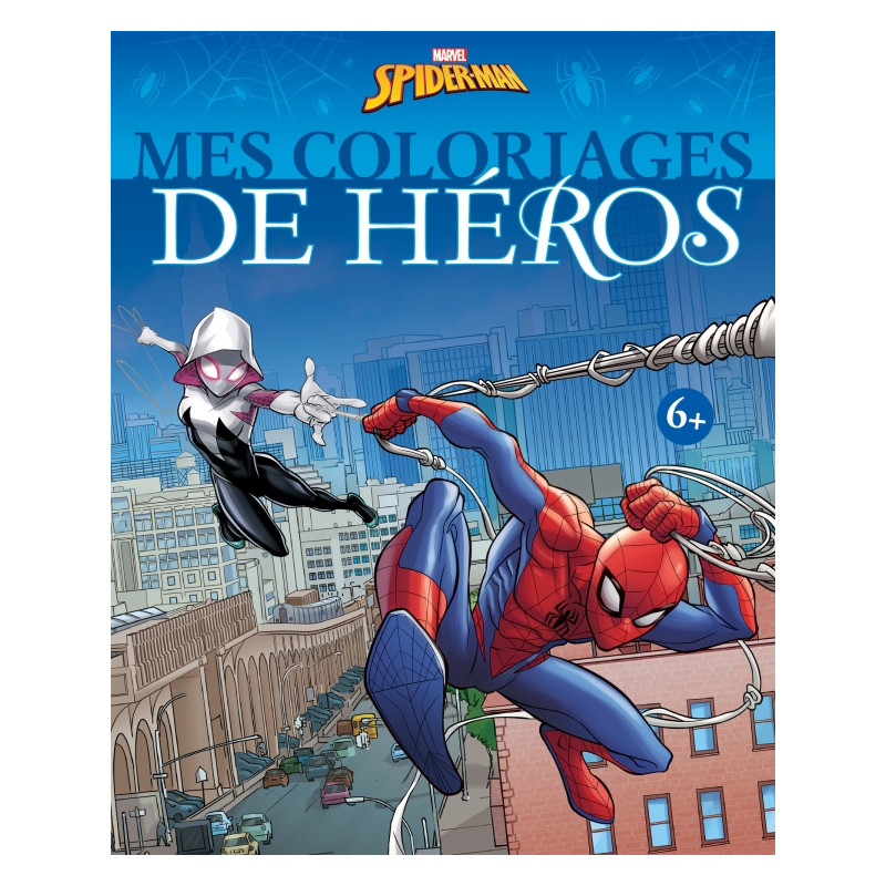 coloriage SPIDER-MAN - Mes coloriages de héros - MARVEL
