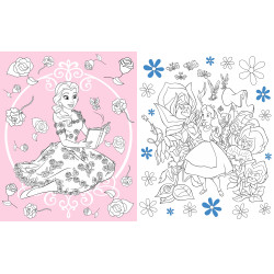coloriage DISNEY - Mes Coloriages de Rêve - Flower Power