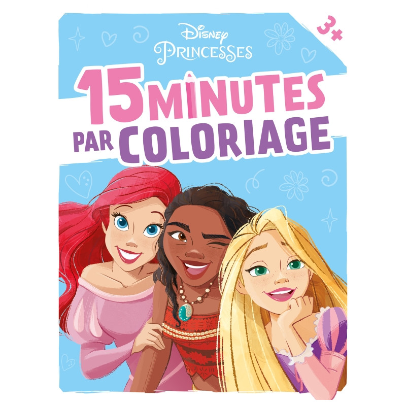 coloriage DISNEY PRINCESSES - 15 minutes par coloriage
