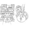 coloriage FIREBUDS : PREMIERS SECOURS - Maxi Colo - Disney Junior