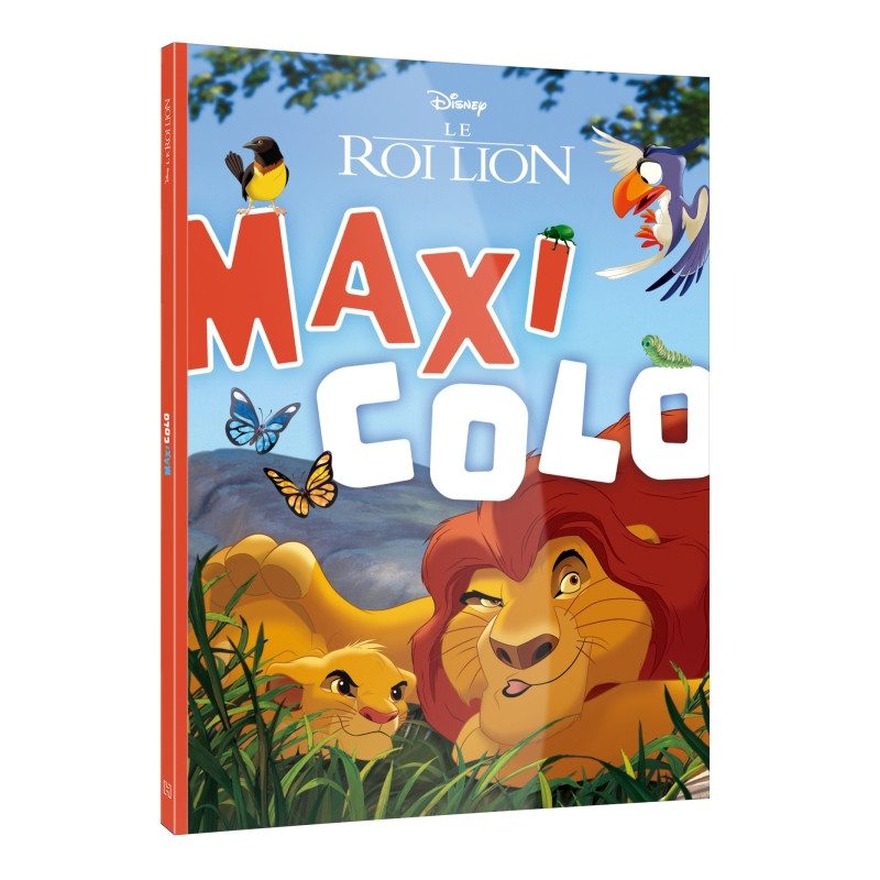 coloriage LE ROI LION - Maxi Colo - Disney
