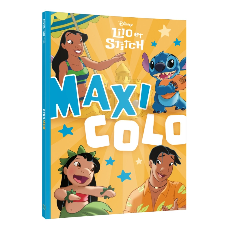 coloriage LILO ET STITCH - Maxi Colo - Disney