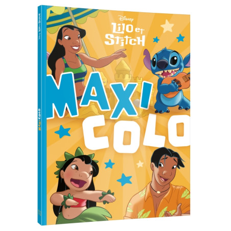 coloriage LILO ET STITCH - Maxi Colo - Disney