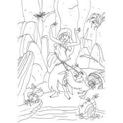 Coloriage La Petite Sirène disney