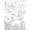 coloriage printemps disney