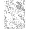 coloriage printemps disney