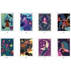 Coloriages mystères - Sorcières