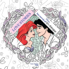 coloriage Carrés Art-thérapie Love Stories